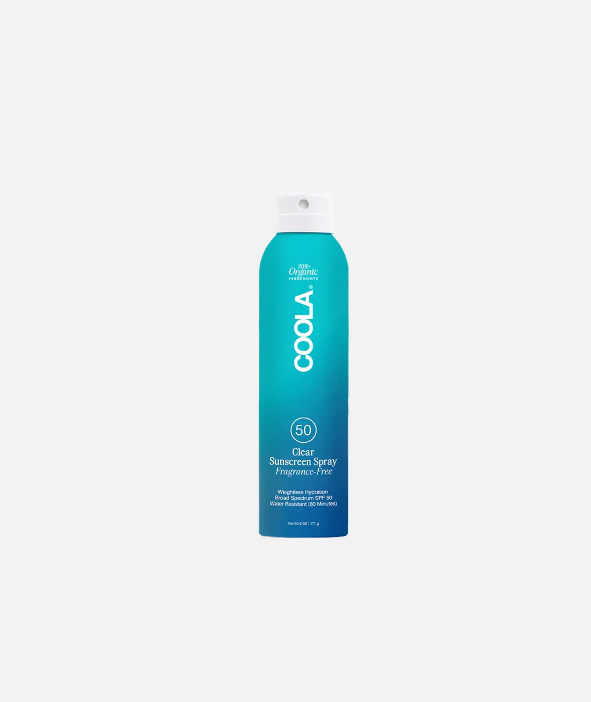 Coola SPF50+ Clear Sunscreen Spray - Fragrance Free