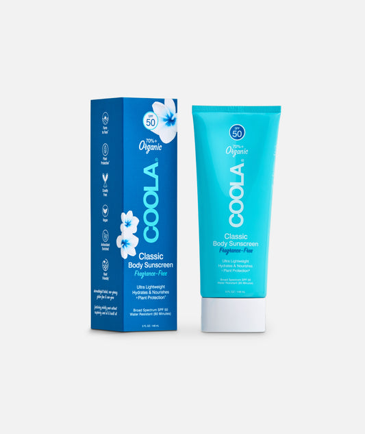 Coola SPF50+ Classic Body Sunscreen - Fragrance Free