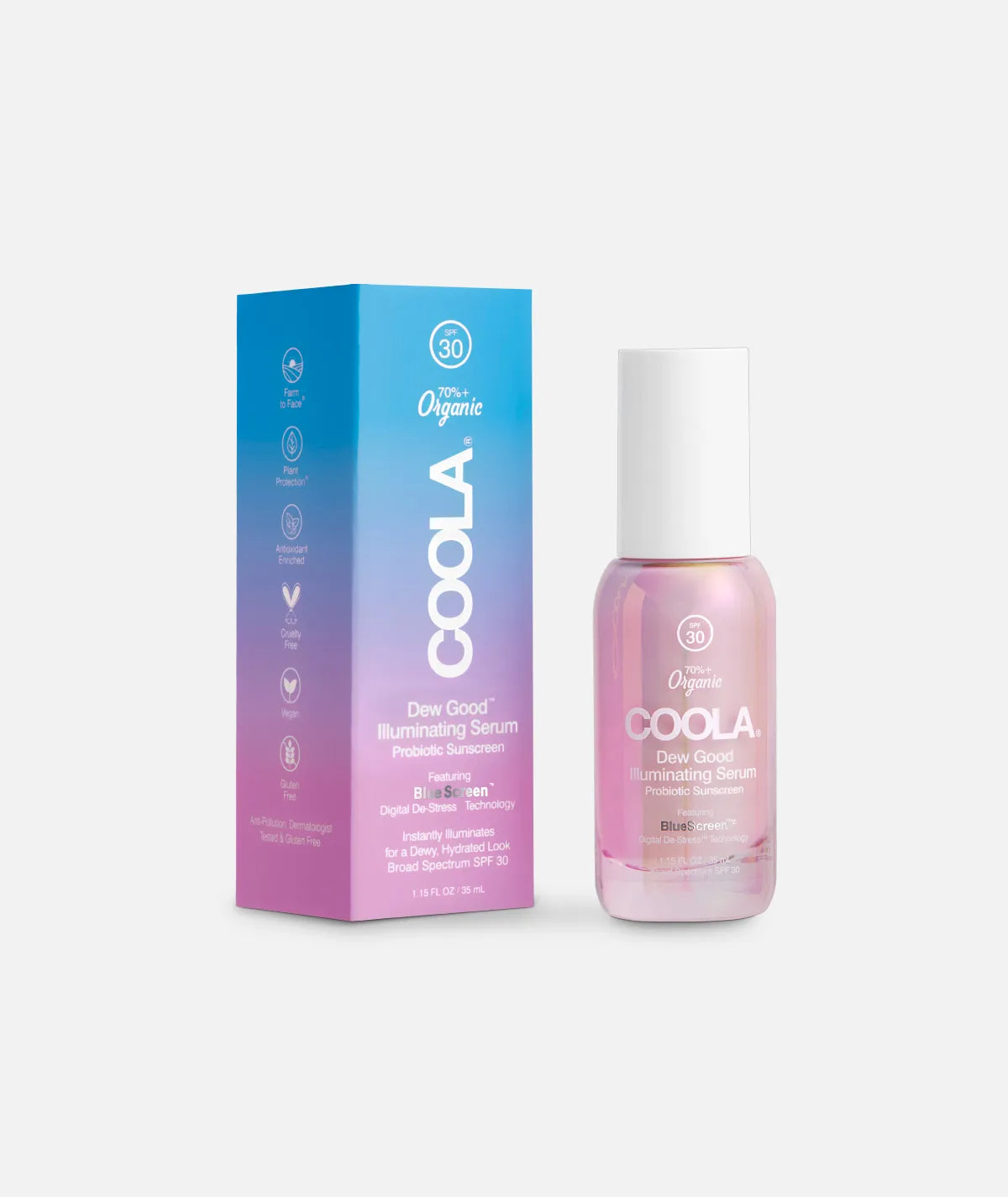 Coola Dew Good Illuminating Probiotic Sunscreen SPF30+