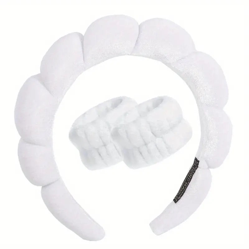 Cleansing Cuffs & Band - White